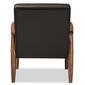 Baxton Studio Sorrento Mid-Century Modern Lounge Chair - image 4