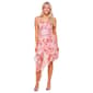 Juniors Madden Girl Mesh Cowl Neck Asymmetrical Slip Midi Dress - image 1