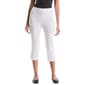 Womens Rafaella® Button Detail Capris - image 2
