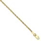 Gold Classics&#8482; 10kt. 1.8mm 18in. Extra-Light Rope Chain - image 2