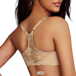 Maidenform Womens Pure Genius T-Back Bra with Lace White