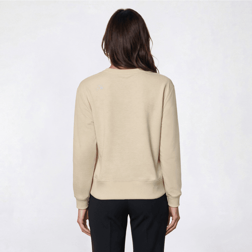 Womens Remi James Long Sleeve Fall Tossed Pumpkin Sweatshirt