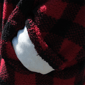 Adult Unisex  Coleman® Soft Sherpa Flannel Plaid Blanket Hoodie - image 2