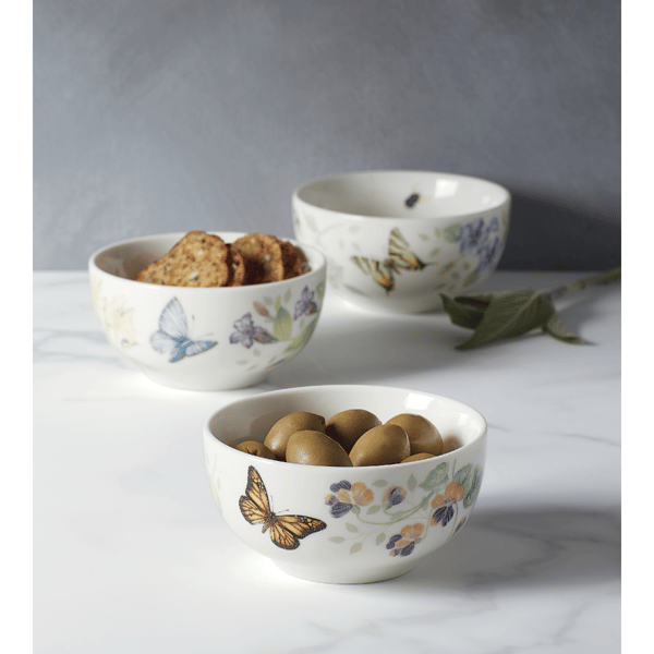 Lenox® Butterfly Meadow® Mini Bowls - Set of 3