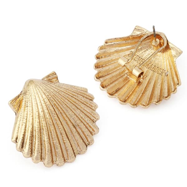 Steve Madden Vintage Luxe Shell Stud Earrings