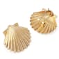 Steve Madden Vintage Luxe Shell Stud Earrings - image 2