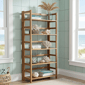 Fairway Avenue Home™ Solid Acacia 5 Tier Folding Bookcase - image 4