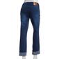 Womens Tahari Silk Mid Rise Cuffed Stright Leg Jeans - image 2