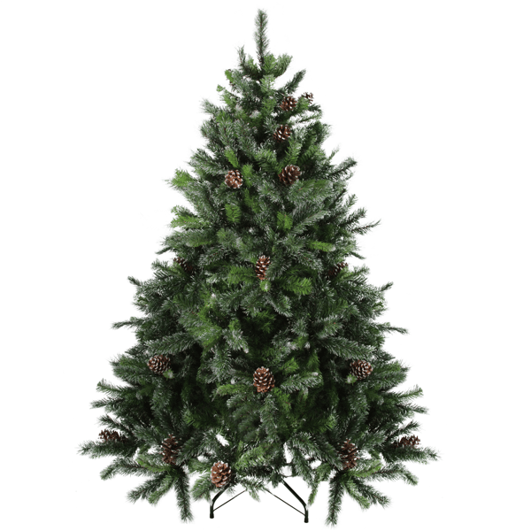Northlight 7ft. Snowy Delta Pine White Tipped Christmas Tree - image 