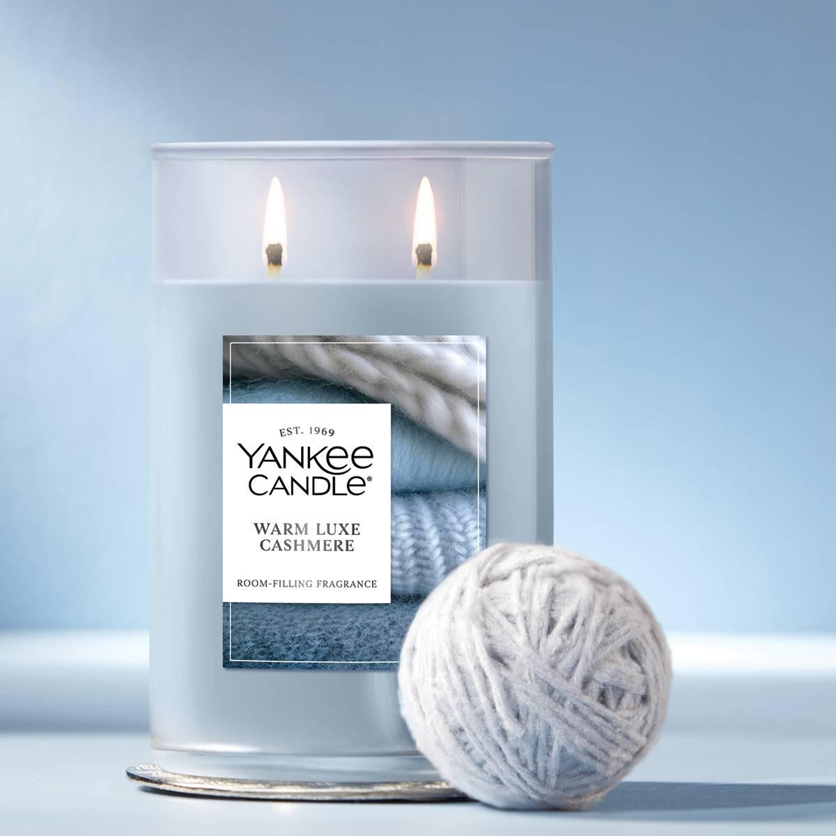 Yankee Candle(R) Warm Luxe Cashmere 2-Wick Large Tumbler Candle
