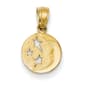 Gold Classics(tm) 14kt. Yellow Gold Moon & Stars Pendant - image 1