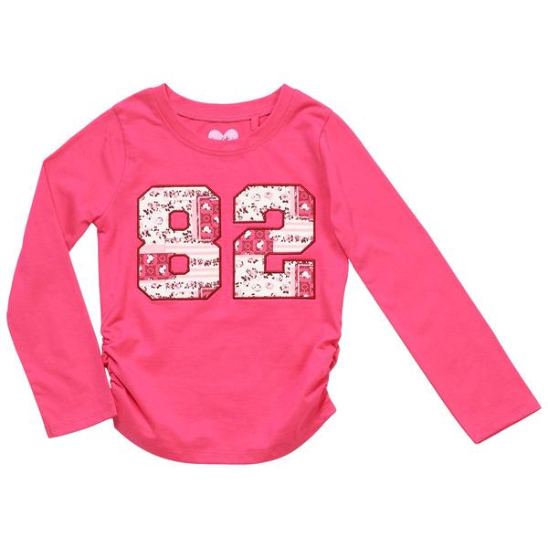 Girls (4-6x) Freestyle Revolution Floral 82 Side Cinch Top - image 