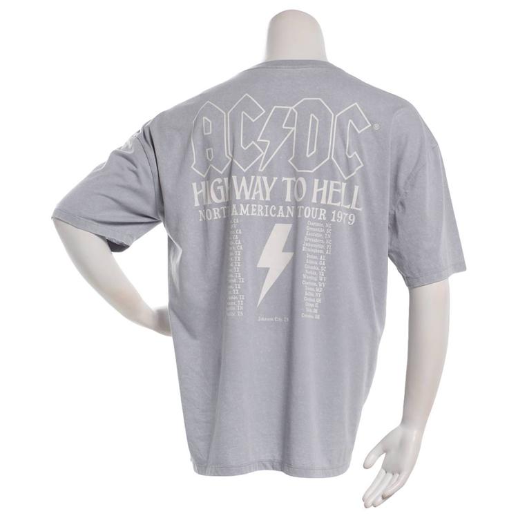 Juniors Plus C-Life Oversized AC/DC Highway To Hell Tour Tee