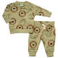 Baby Boy (NB-9M) bon bebe(R) Long Sleeve Lion Joggers Set - image 1