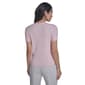 Womens Calvin Klein Short Sleeve Textured Solid Sweater - image 2