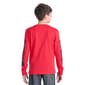 Boys (8-20) Adidas® Camo Logo Long Sleeve Tee - Pure Ruby - image 4