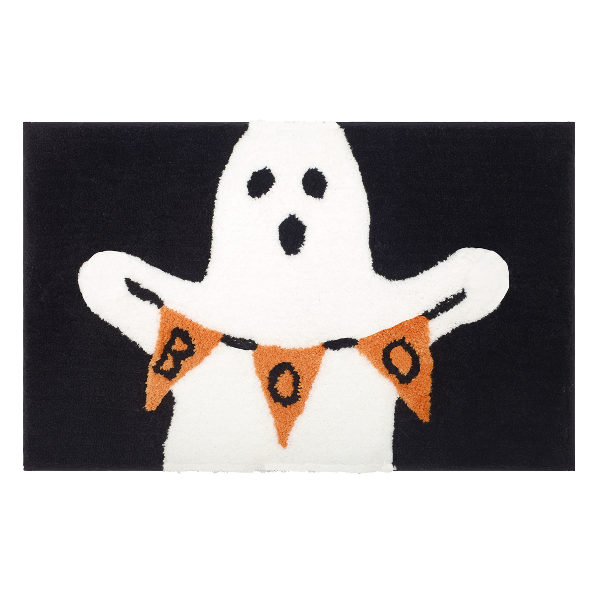 Avanti Ghost Boo Halloween Bath Rug