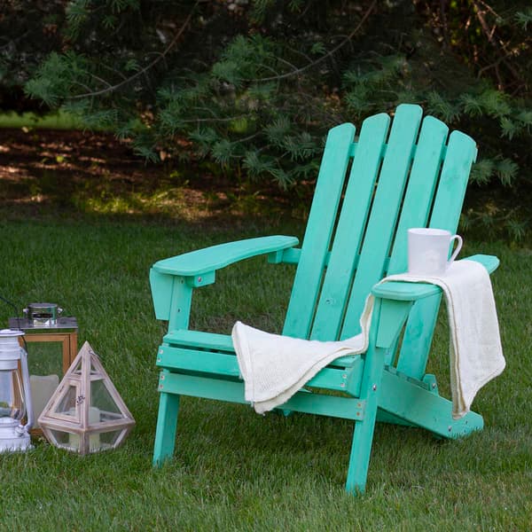 Northlight Seasonal Classic Folding Wooden Adirondack Chair