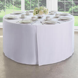 Levinsohn Round White Table Cover