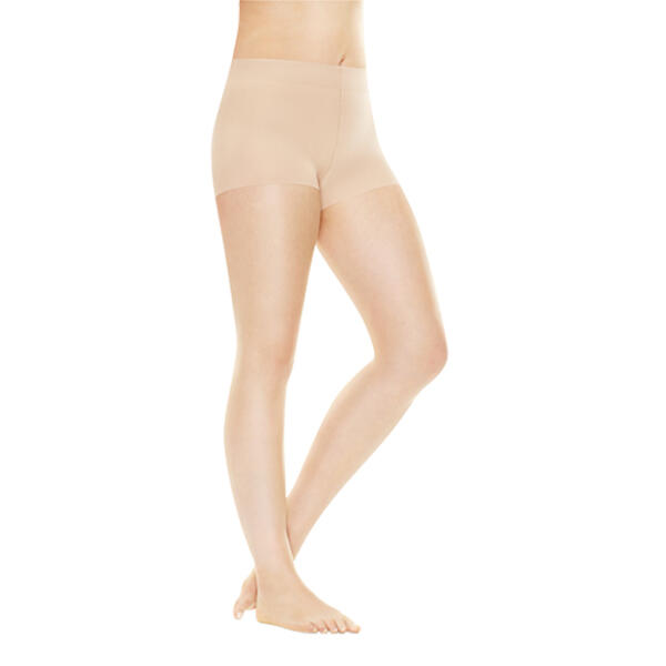 Womens Hanes(R) Perfect Nudes(tm) Tummy Control Top Pantyhose - image 