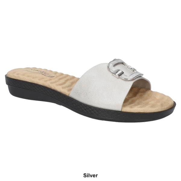 Womens Easy Street Sunshine Slide Sandals