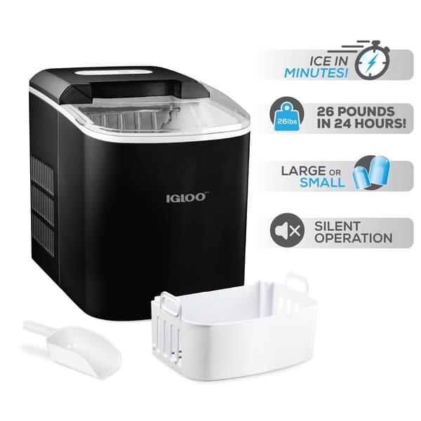 Igloo Black Ice Maker