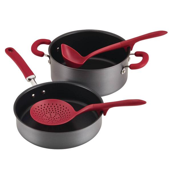 Rachael Ray 2pc. Lazy Tool Kitchen Utensils Set - Red