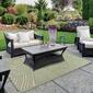 Northlight Seasonal Leaf Rectangular Indoor/Outdoor Area Rug - image 2
