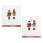 Avanti Peppermint Nutcracker 2pc. Bath Towel Collection - image 2
