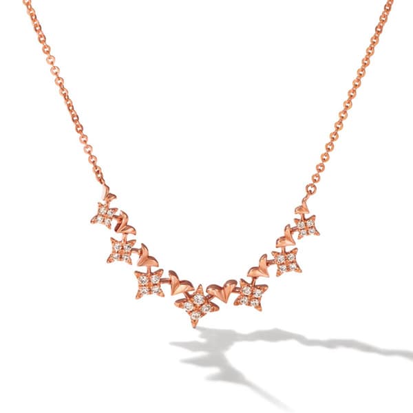 Le Vian(R) Strawberry Gold(R) 1/4ctw. Vanilla Diamonds(R) Necklace - image 