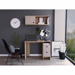 FM FURNITURE Light Oak Tokyo Office Set