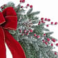 National Tree 22in. Frosted Traditions Greenery Window Wreath - image 3