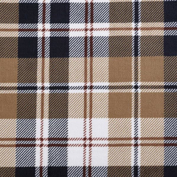 Eddie Bauer Trailhead Plaid Stripe Reversible Throw