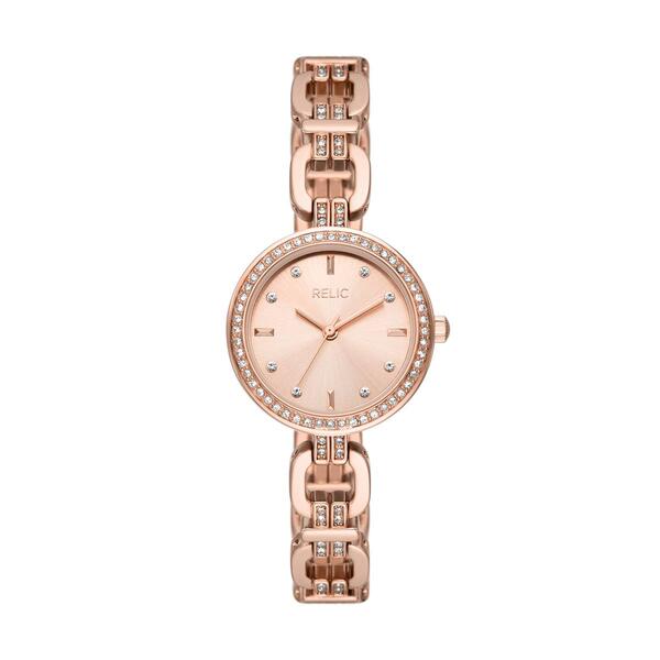Womens RELIC by Fossil Rose Gold-Tone Cora Quartz Watch - ZR34650 - image 