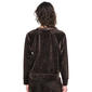 Womens DKNY Sport Long Sleeve Leopard Velour Sweatshirt - image 2