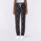 Petite Jessica Simpson Floral Drawstring Velour Pajama Bottoms - image 1