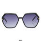 Womens Tropi-Cal Jasmine Geometric Faceted Sunglasses - image 2