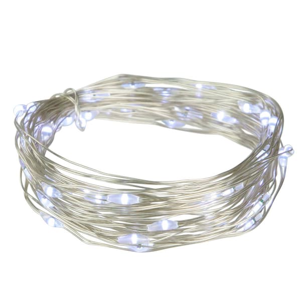 Northlight Seasonal 100 Pure White LED Micro Fairy Lights