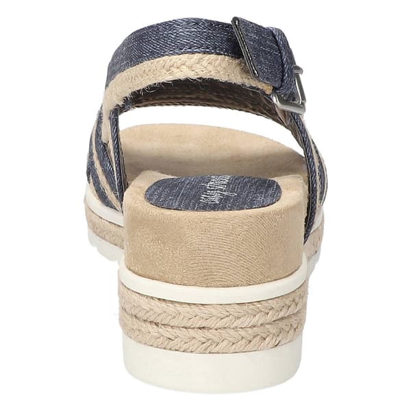 Womens Easy Street Mel Slingback Wedge Sandals