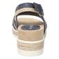 Womens Easy Street Mel Slingback Wedge Sandals - image 3