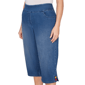 Plus Size Alfred Dunner Port Side Super Stretch Denim Capris - image 5