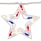 Northlight  5.25ft. Patriotic Stars Patio Light Set - image 5