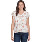 Womens Skye''s The Limit Spring Romance Flutter Sleeve Blouse - image 1