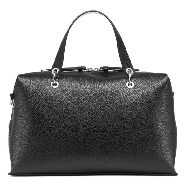 Calvin Klein Cali Satchel with Zipper Closure