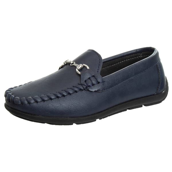 Little Boys Josmo Metal Accent Loafers - image 