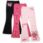 Girls (7-12) Disney Lilo & Stitch 3pk. Angel Flare Pants - image 1