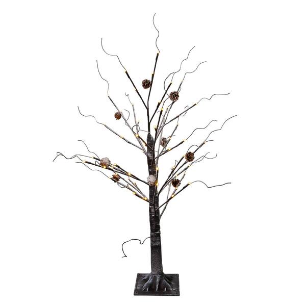 Kurt S. Adler 3ft. Warm White LED Christmas Twig Tree - image 