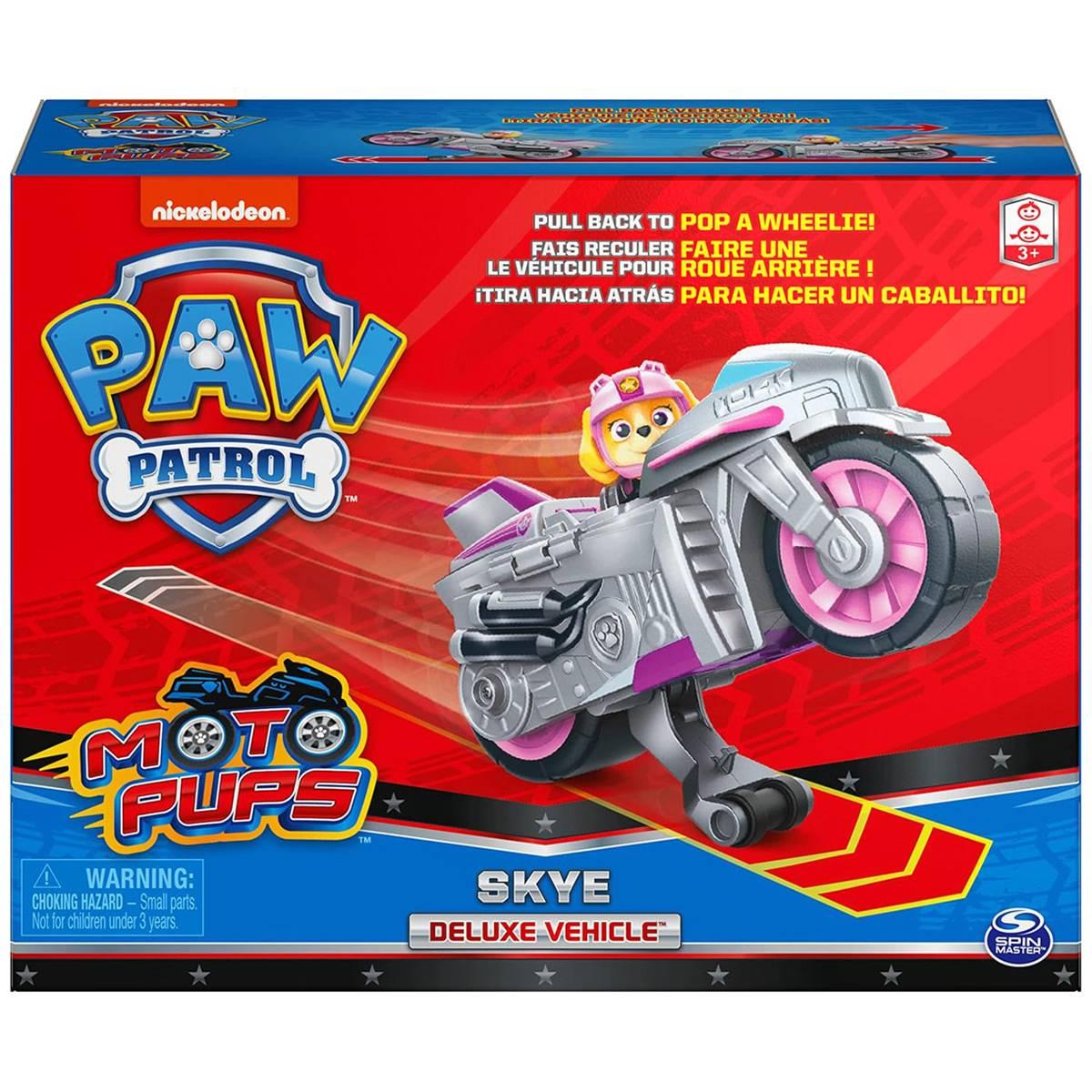 Spin Master™ Paw Patrol Moto Pups Skye''s Deluxe Pull Back