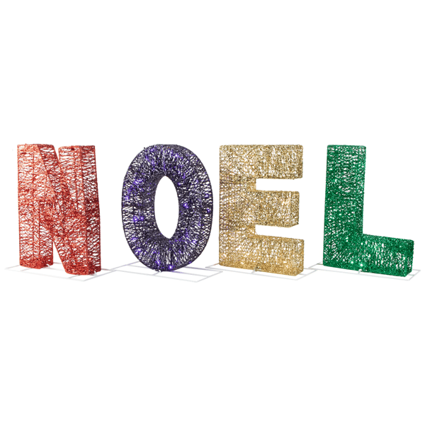 Northlight 46in. LED  "Noel" Outdoor Christmas Decoration