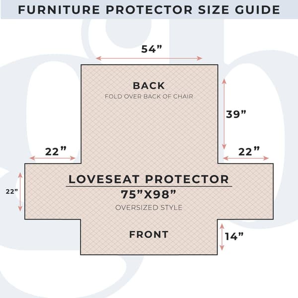 FreshFolds&#8482; Premium Reversible Solid Furniture Protector